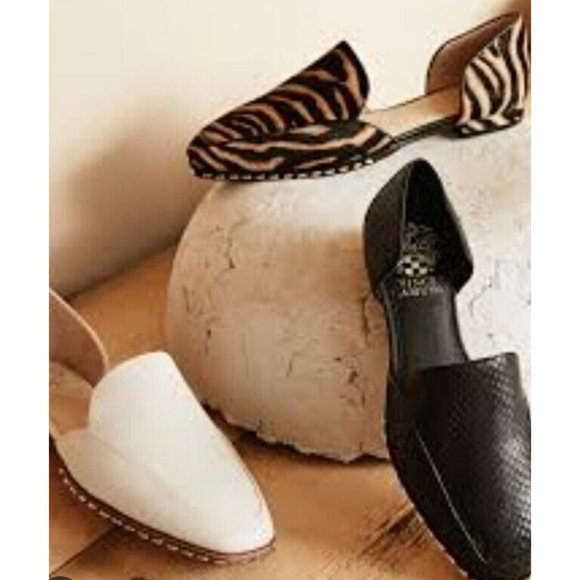 Stylish Black and White Women's Loafers - Picture 1 of 16